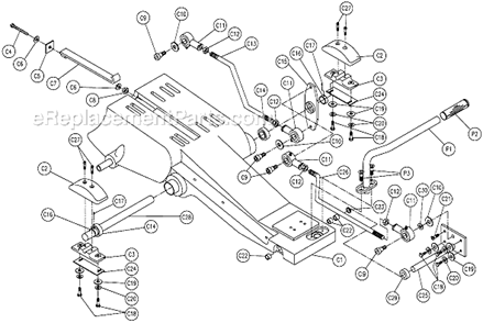 Part Location Diagram of 155783 MK Diamond Casting, Cutting Head (Complete)